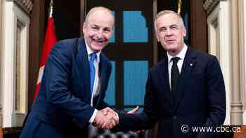 Carney holds news conference with Taoiseach of Ireland