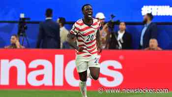 Voorlopig WK-topscorer Folarin Balogun (24) is Amerikaan, omdat zijn moeder een vlucht naar Londen werd geweigerd