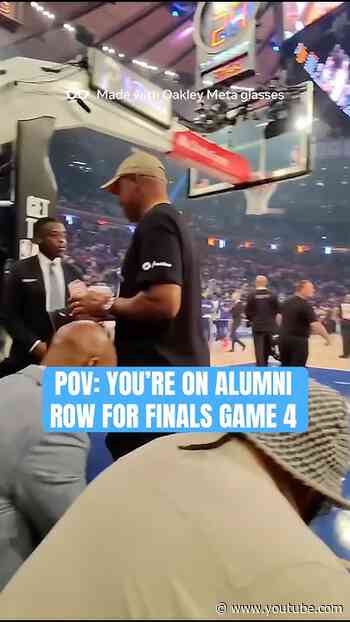 a night to remember 🎥 #nyknicks #nba #basketballshorts #pov