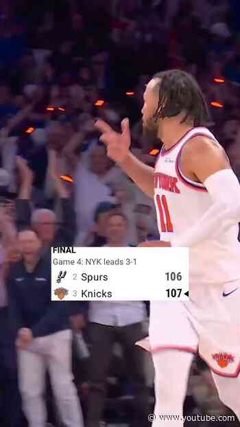 KNICKS WIN‼️ #nba #nyknicks #thefinals