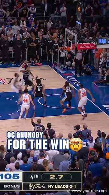 OG OMG ‼️ #nba #nyknicks #thefinals