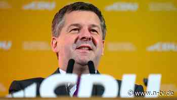 CDU-Landesparteitag in Dessau: Schulze wischt Foto-Frage weg und greift AfD an