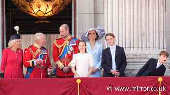 Trooping the Colour live: Prince Louis steals show as he enjoys RAF flypast with King and mum Kate