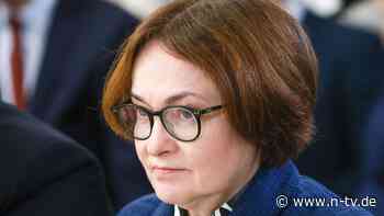 Steht sie unter Hausarrest?: Russische Zentralbankchefin Nabiullina verschollen