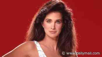 Hotel siren Connie Sellecca, 71, looks half her age as she surfaces with husband John Tesh... see her now