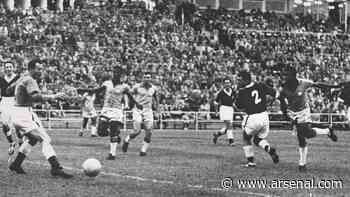 Who was the first Arsenal player at a World Cup?
