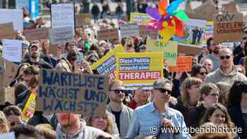 Psychotherapeuten in Hamburg protestieren heute erneut gegen Honorarkürzung