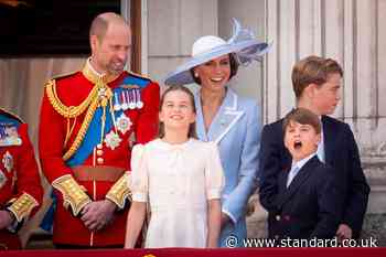 Red Arrows flypast for Trooping the Colour delights Prince Louis