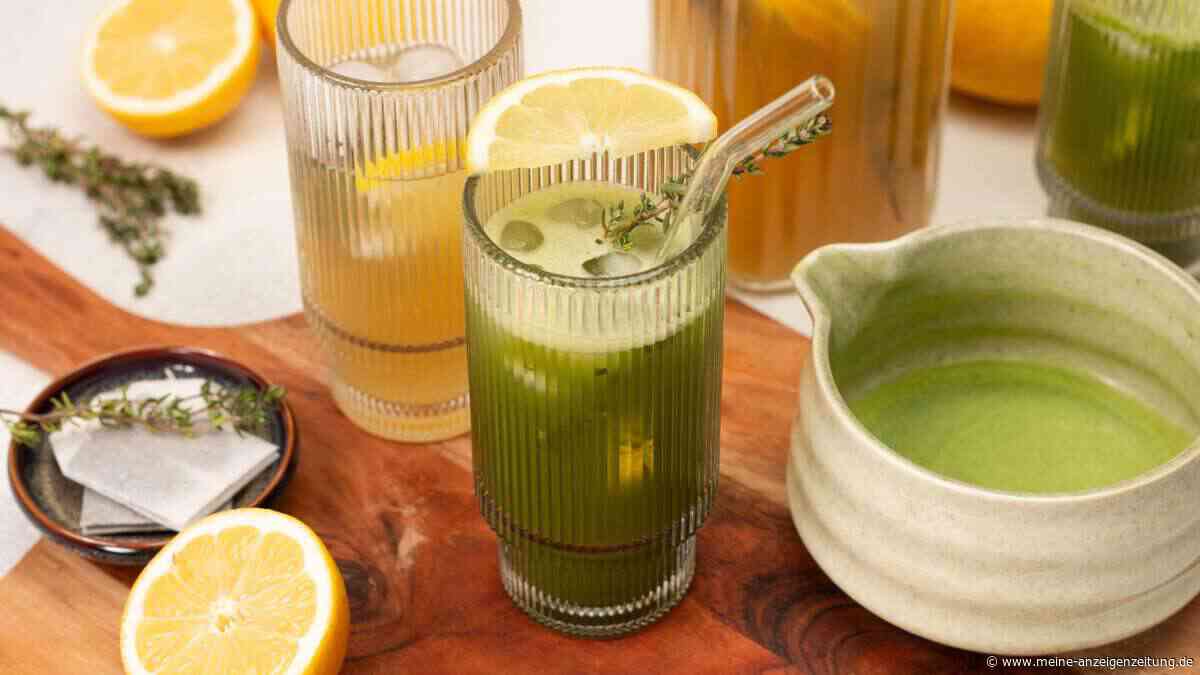 Perfekte Erfrischung im Sommer: Grünen Eistee mit besonderem Kick selbst machen