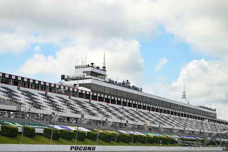 NASCAR moves up start time for Pocono Cup race due to weather threat