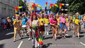 Pride Cymru 2026 sees thousands take part in huge parade through Cardiff