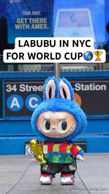 Labubu heading to New York New Jersey🌎🏆