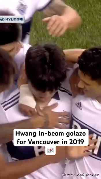 Before scoring in the World Cup for South Korea, Hwang In-beom ripped a few bangers for @WhitecapsFC