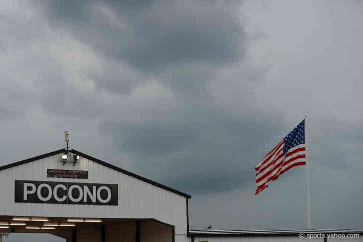 NASCAR Pocono race time moved up, Sunday weather forecast update