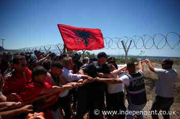 Protesters tear down Jared Kushner linked Albania development site fences