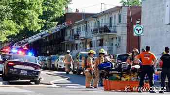 2 dead, several injured in Montreal apartment fire
