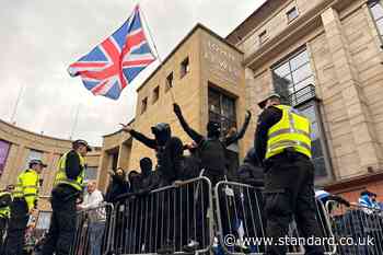 Rival protesters clash at Glasgow ‘reclaim our streets’ rally
