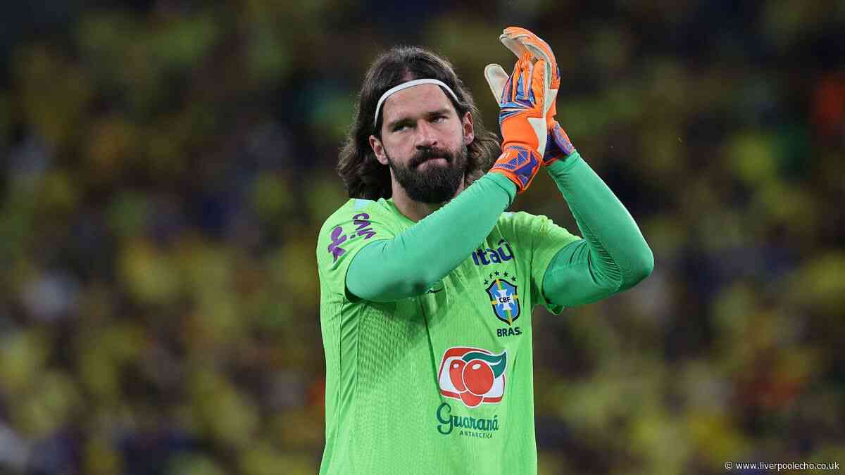 Alisson Becker heaps praise on former Liverpool coach who 'left a legacy'