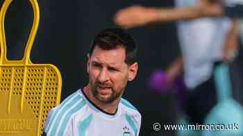 Lionel Messi trains with world champions in Kansas City as study says he is the 'biggest player on the planet'