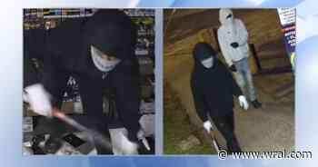 Police search for two people accused of breaking into Goldsboro business