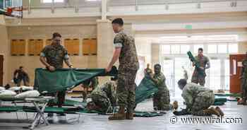 Camp Lejeune and New River prepare for hurricane season with severe weather training