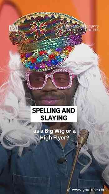 Demi Adejuyigbe's hilarious spelling bee appearance