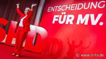 Parteitag in Wismar: SPD in Mecklenburg-Vorpommern setzt erneut auf Schwesig