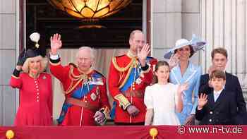 "Trooping the Colour": Royal-Fans feiern vierte Geburtstagsparade von König Charles III.