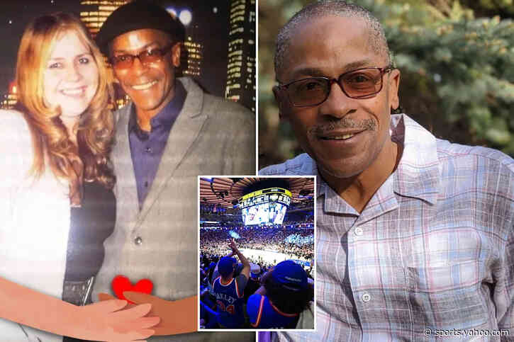 Lifelong Knicks fan brings husband’s ashes to NBA Finals game — believes spirit will help team win championship