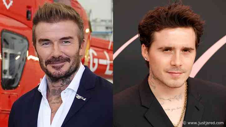 David Beckham Shuts Down Question About Family Drama with Son Brooklyn