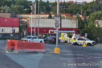 Pedestrian struck and killed by train in downtown Sudbury