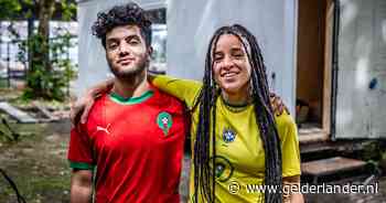 Iara (28) en Nassim (30) delen huis én liefde, maar niet WK-gevoel: zij voor Brazilië, hij voor Marokko