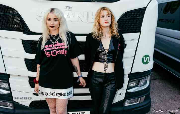 Lambrini Girls and Music Declares Emergency team up for ‘Hot Girls F*ck The System’ merch collection
