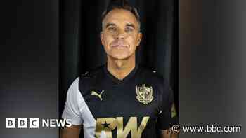 Robbie Williams named Port Vale shirt sponsor