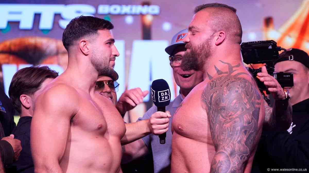 Tommy Fury v Eddie Hall fight exact start time, ring walk, undercard and how to watch