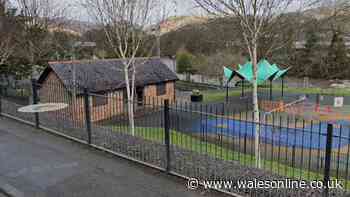 Welsh town's playground develops 'strong smell of urine' after toilets are shut