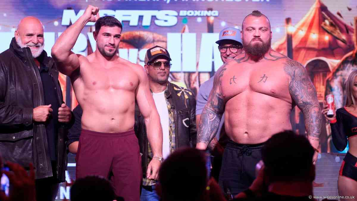 How to watch Tommy Fury v Eddie Hall on Amazon Prime Video