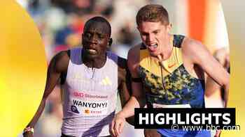 'So close on the line!' - Teenager Lutkenhaus stuns Olympic champion in 800m