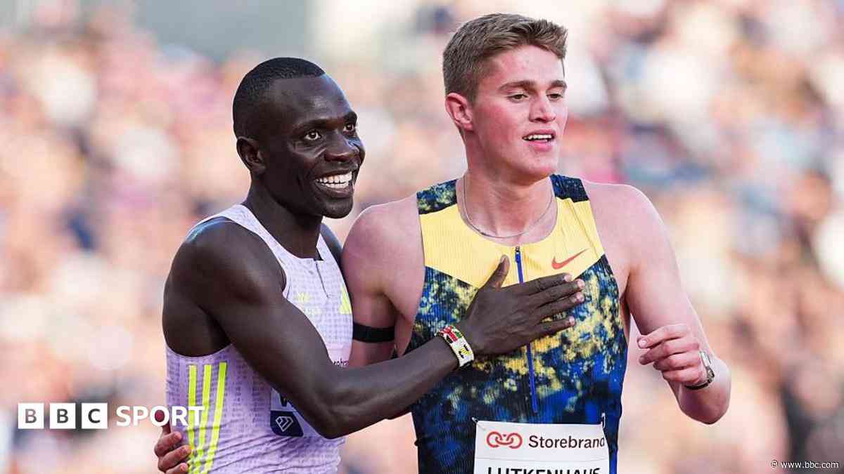 Lutkenhaus, 17, upsets Olympic champion Wanyonyi in Oslo