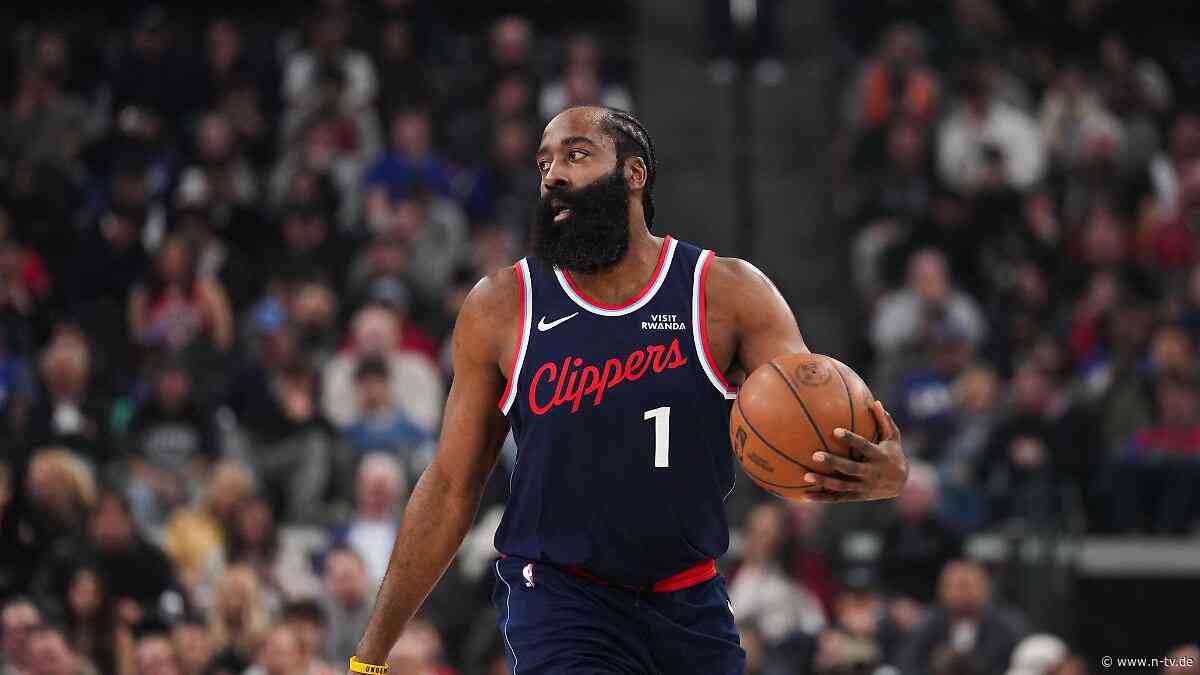 In Kürze vor Gericht: NBA-Superstar James Harden festgenommen