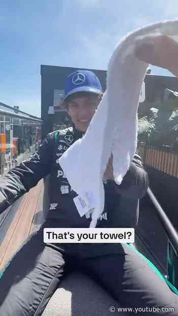 We're still looking for that towel 👀