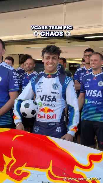 Never a dull moment with this bunch 🫶 #F1 #VCARB