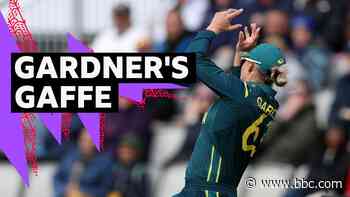 'I can't believe she's done that' - Gardner's moment to forget