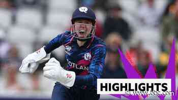 Scotland beat Ireland to claim first T20 World Cup win