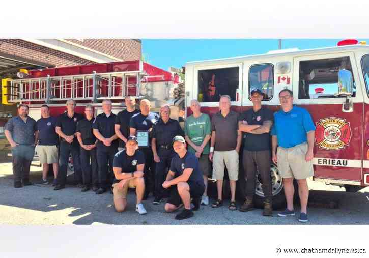 Erieau fire station celebrates 100 years of service