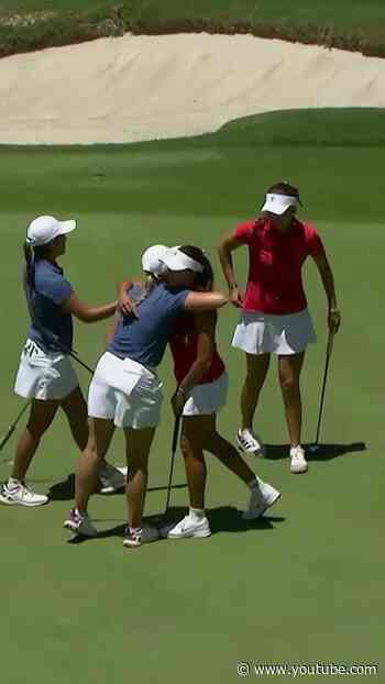 Kiara Romero’s dart on 16 secures a win over Lily Hirst and Davina Xanh in four-ball.