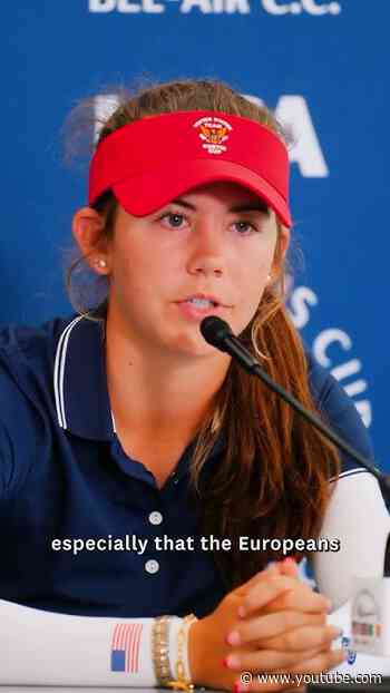 Now playing: the 44th Curtis Cup 🎬