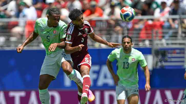 Qatar stun Switzerland with late fightback in World Cup draw