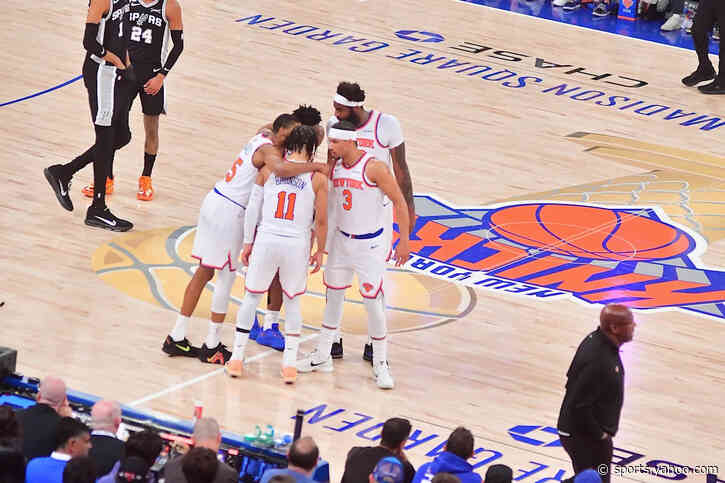 Game 5: Knicks, and their fans, are in San Antonio, hoping to close out the NBA Finals with a title