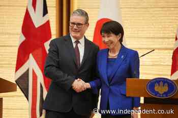 UK and Japan poised to seal landmark £18 billion investment deal to create thousands of jobs